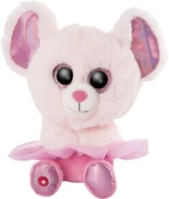 NICI Kuscheltier GLUBSCHIS Ballerina Maus Yammy 15 Cm