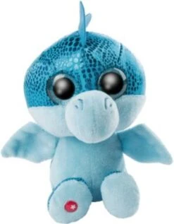 NICI Kuscheltier GLUBSCHIS Drache Blau Jet-Jet 15 Cm