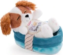 NICI Sleeping Pets Welpe Cockerspaniel 12cm Im Körbchen