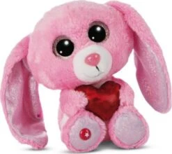 NICI Glubschis Schlenker Hase Hearty Kay GREEN, 15 Cm (47882)