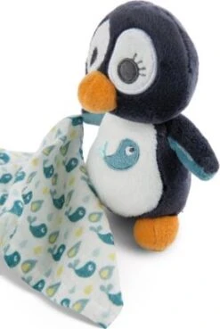 NICI Schmusetier Pinguin Watschili 3D Mit Mulltuch, 13cm (48040) -Nici 26039376 05