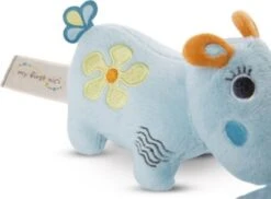 NICI Schmusetier Nashorn Manuffi 3D Mit Mulltuch, 13 Cm (48038) -Nici 26039583 04