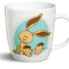 Nici 32609 Kinder- Tasse Hase Ralf Rabbit 7,5x7cm Porzellan Forest Friends