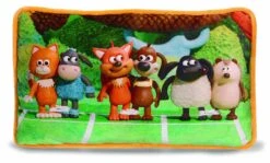 Nici 36488 Kissen Rechteckig Timmy Das Schäfchen Sportwettkampf 43x25cm Plüsch