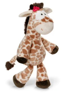 Nici 38619 Giraffe Debbie Mit Blüte Ca 25cm Plüsch Kuscheltier Wild Adventure