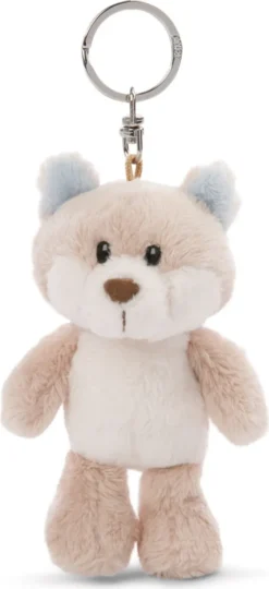 Nici 47280 Schlüsselanhänger Schneefuchs Nordin 10cm Plüsch Winter Discovery