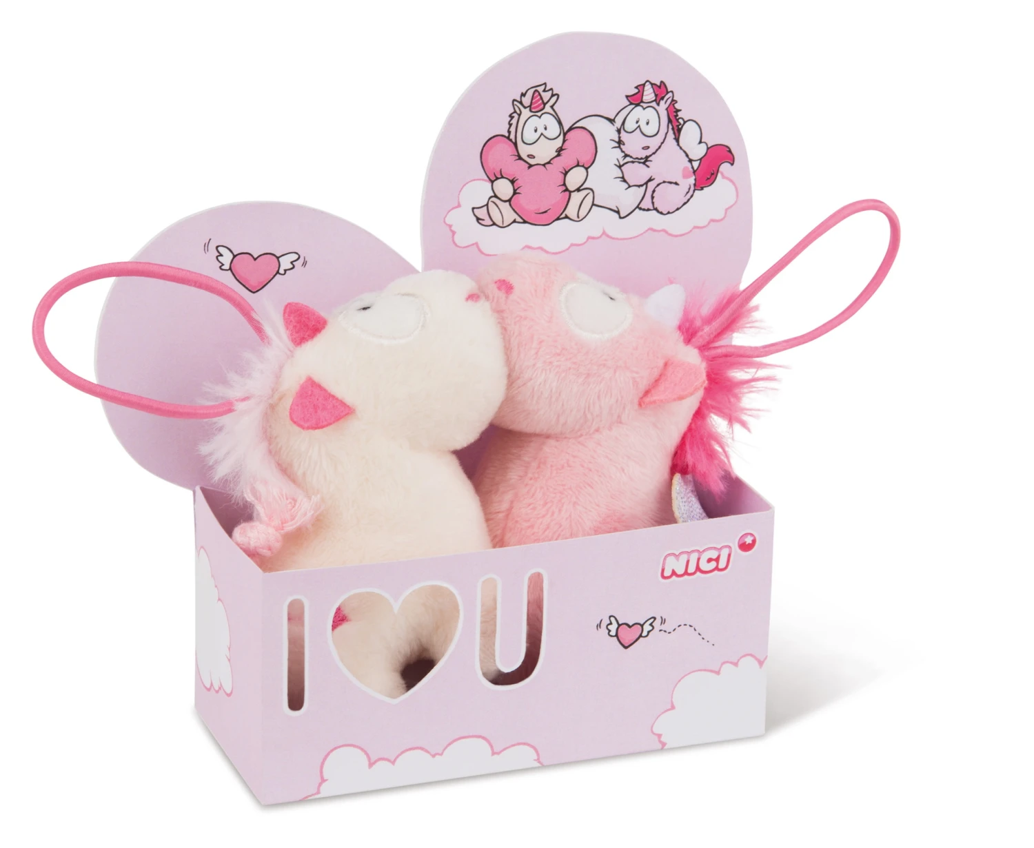 Nici 44378 Pärchen-Schlüsselanhänger Einhorn Theodor & Pink Harmony LOVE 5 Nici 44378 Pärchen-Schlüsselanhänger Einhorn Theodor & Pink Harmony LOVE – Bild 5