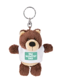 Nici 44710 Schlüsselanhänger Bär Mit T-Shirt Ca 10cm - Du Schaffst Das