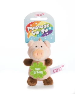 Nici 44864 Message To Go Loop 8cm Schwein – Viel Erfolg
