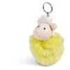 Nici 45412 Schlüsselanhänger Lama Baby Cloudi Wendeplüsch Ca 11cm Gelb