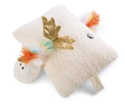 Nici 47383 Kuscheltierkissen Weißes Einhorn Rainbow Yin & Yang 40x30cm Plüsch -Nici 47383 03 ZA Frei 2048x1739