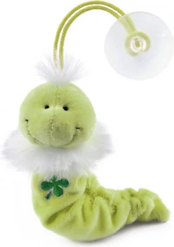 Nici 24743 Flibbies Flibbie Raupe Wurm Mit Saugnapf Hellgrün Klee Ca 12cm Plüsch
