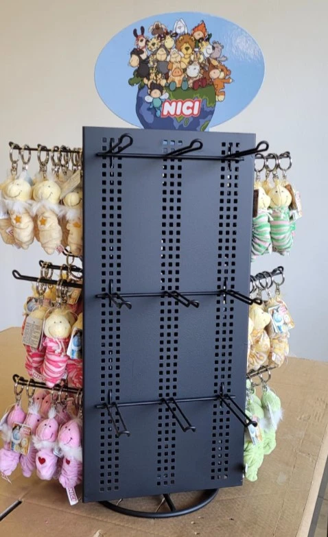 Nici 70213 Thekenständer Drehständer 3-seitig Inkl. Haken Und Top-Schild 1 Nici 70213 Thekenständer Drehständer 3-seitig Inkl. Haken Und Top-Schild