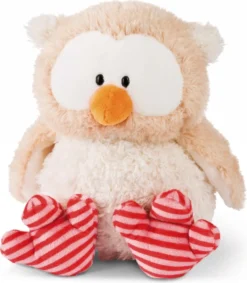 Nici 46095 Eule Owluna (Oscar) 25cm Mit Drehbarem Kopf Plüsch The Owlsons