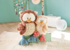Nici 46093 Eule Oscar 50cm Mit Drehbarem Kopf Plüsch The Owlsons -Nici bb6c5e0cb1a0a29e75fc1e94a6f5d5c8 1