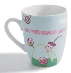 Nici 41450 Tasse Einhorn Theodor "Ich Vernasch Dich" Porzellan Kaffeetasse 310ml -Nici e104699ff6fa85b271839453a28c8584